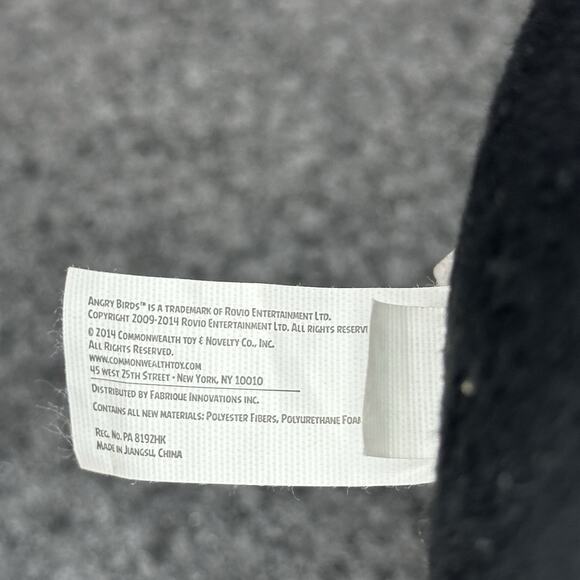 Angry Birds San Francisco Giants Plush Doll MLB Baseball Retro (2013) Soft Doll - Picture 8 of 8